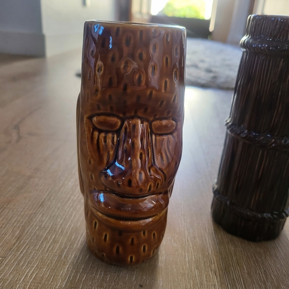 Vintage Set of 3 Tiki Mugs - Picture 2 of 13